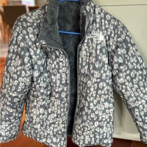 The North Face reversable coat, girls size 16